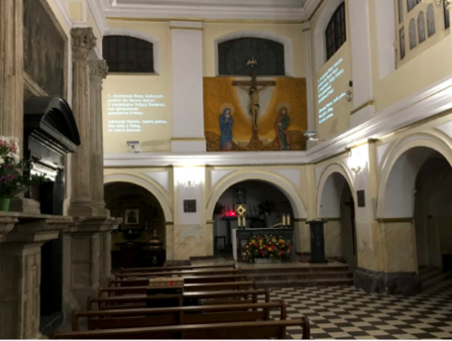 projektor kościół śpiewnik ekran rzutnik tekst liturgia 4